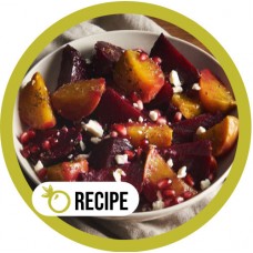 (Recipe) Warm Beet and Pomegranate Salad